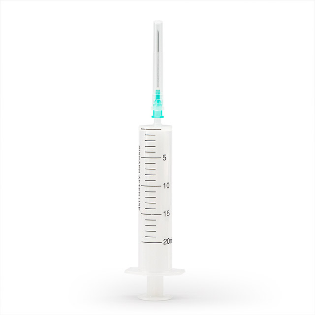 Seringue du0026#39;injection Luer Slip jetable en deux parties de 2 ml/5 ml/10 ml/20 ml avec aiguille