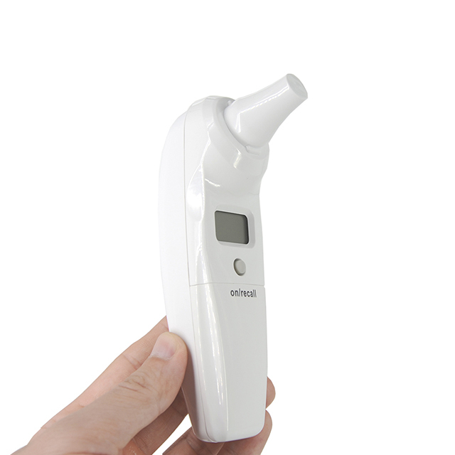 Thermomètre infrarouge du0026#39;oreille numérique sans contact avec pistolet de mesure de la température pour bébé adulte