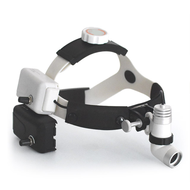 Phare chirurgical à LED 3W avec deux batteries