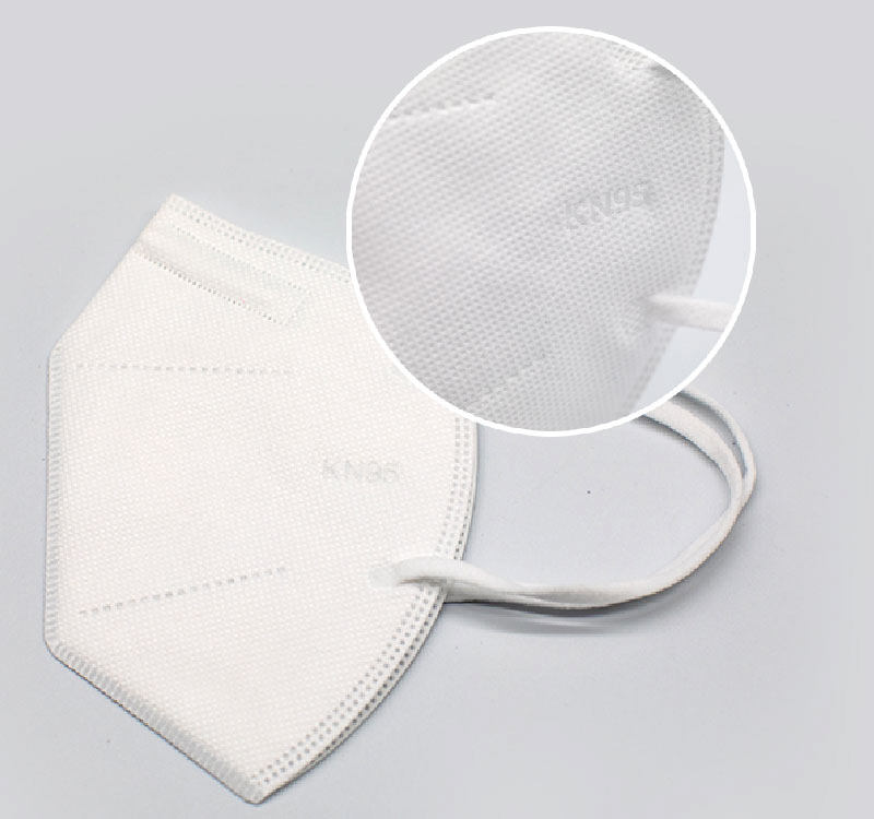 Masque de protection jetable 4 plis 5 plis non tissé FFP3 KN95