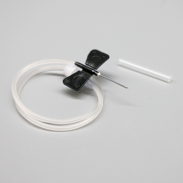 Luer Lock stérile jetable médical/luer Slip, ensemble de veines du cuir chevelu avec aiguille papillon