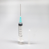 Seringue d'injection Luer Slip médicale jetable en trois parties avec aiguille