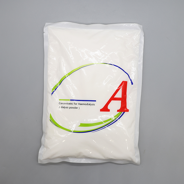 Poudre de dialyse de concentré de bicarbonate de machine de dialyse d'acide sec de dialyse médicale d'hémodialyse