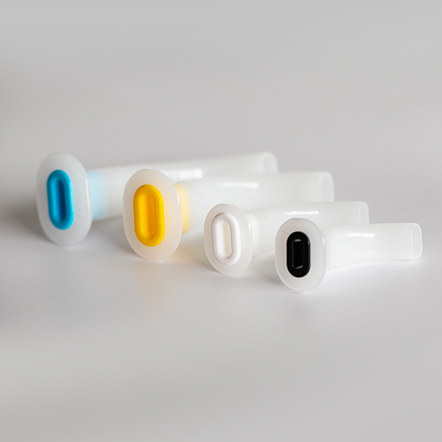 Tube jetable pour voies respiratoires oropharyngées de Guedel 