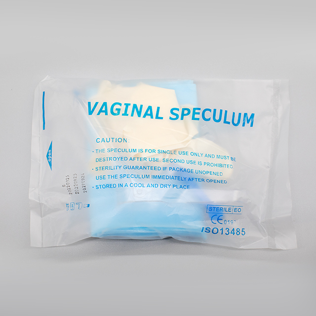 Kit d'examen gynécologique avec spéculum vaginal en plastique jetable