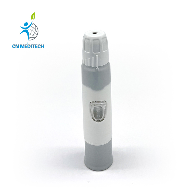 Stylo autopiqueur éjectable pour échantillons de sang, pour tests sanguins