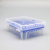 Boîte de pointe de pipettes en plastique de haute qualité, 96 puits 200ul 10ul