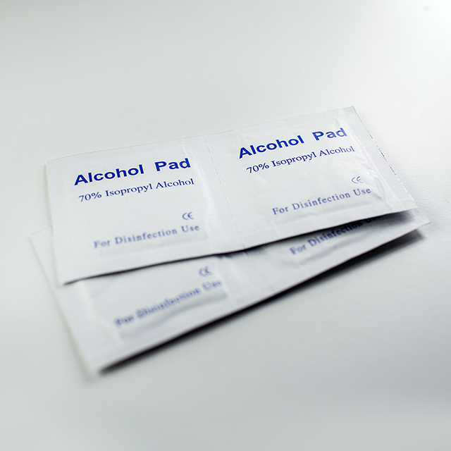 Tampons-écouvillons d'alcool stériles non tissés jetables, lingettes pour injections
