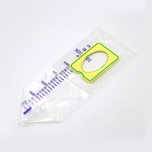 Sac pédiatrique jetable de collection d'urine du nourrisson 100ml stérile