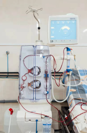 Lign&eacute;es d&eacute;di&eacute;es &agrave; l'appareil de dialyse Fresenius 5008