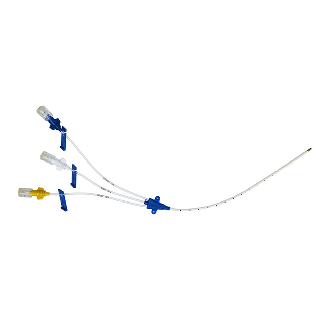Cathéter CVC veineux central à lumière centrale médicale jetable simple/double/triple 