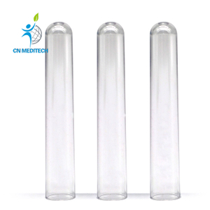 Tube à essai en plastique jetable pour laboratoire