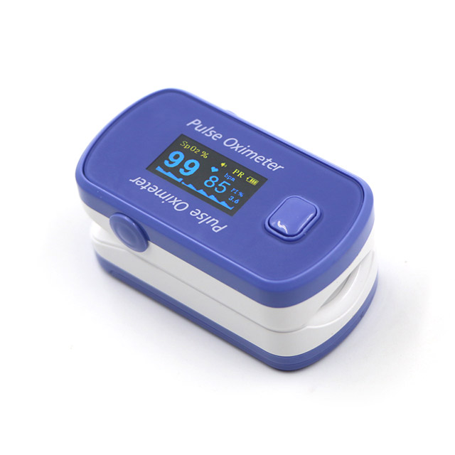 Oxymètre de pouls du bout des doigts SpO2 PR PI Blood Oxygen Monitor avec écran TFT