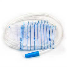 Sac de collecte du0026#39;urine jetable de 2000 ml avec valeur T-cross