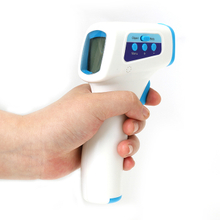 Thermomètre infrarouge numérique électronique de front sans contact approuvé par la CE pour la fièvre