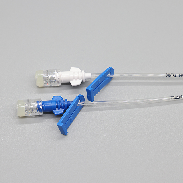 Kit médical jetable de cathéter veineux central de kit de CVC de double lumière