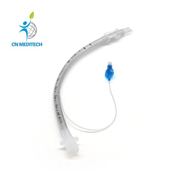 Tube endotrachéal renforcé à ballonnet 
