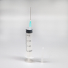 Seringue d'injection Luer Slip médicale jetable en trois parties avec aiguille