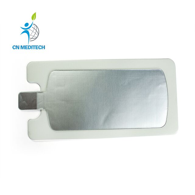 Plaque de mise à la terre Esu électrochirurgicale jetable, plaque patient sans câble
