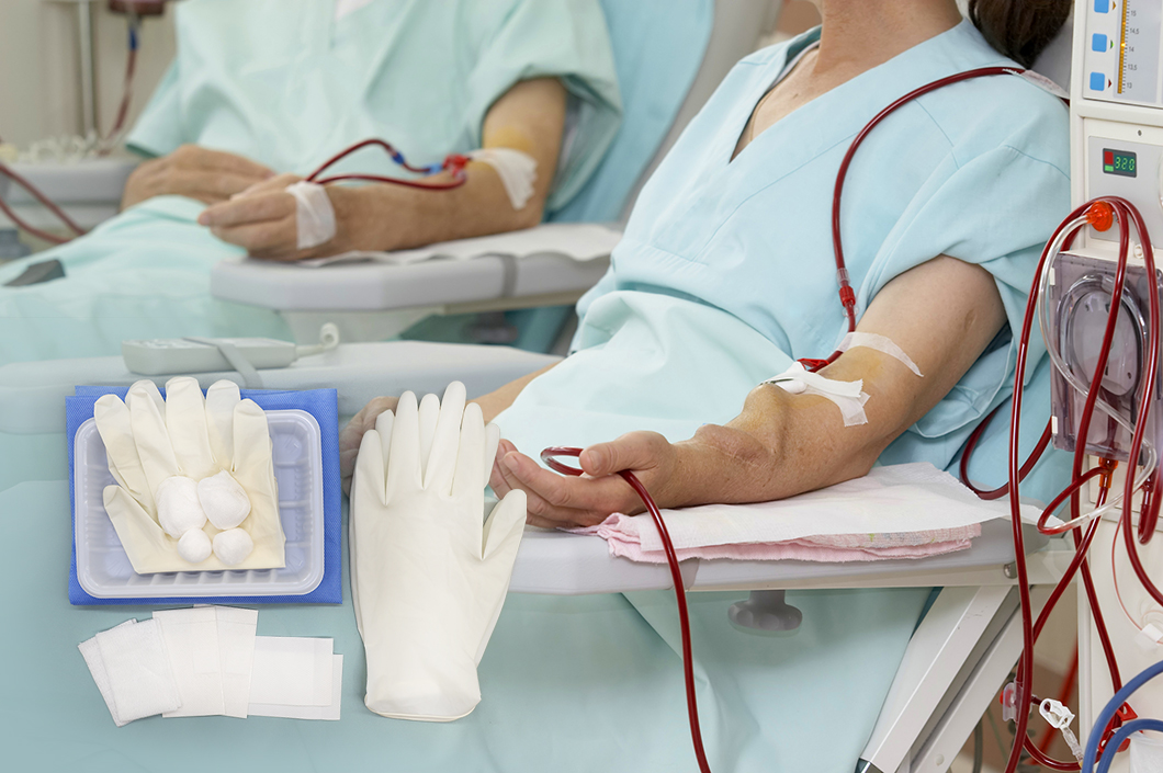 kit de pansement pour dialyse