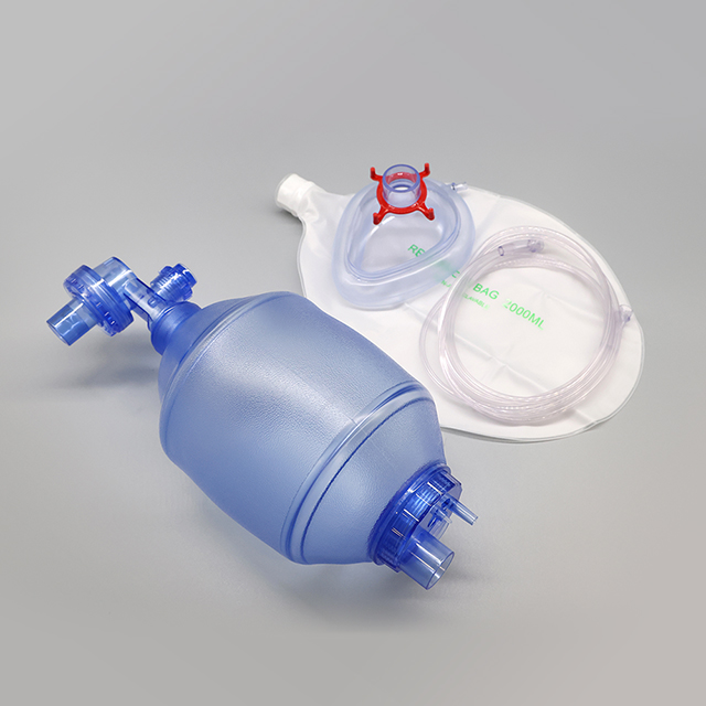 Sacs Ambu adultes jetables en PVC, réanimateur manuel