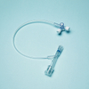 Ensemble de valves d'hémostase, valve médicale à connecteur Y push-pull