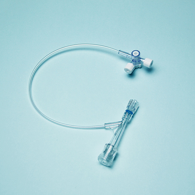 Ensemble de valves d'hémostase, valve médicale à connecteur Y push-pull