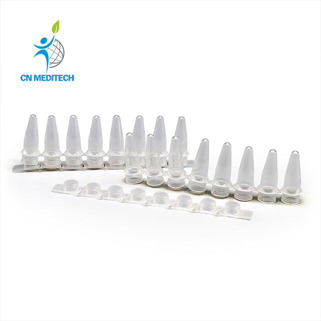 Tube PCR de laboratoire biomédical jetable