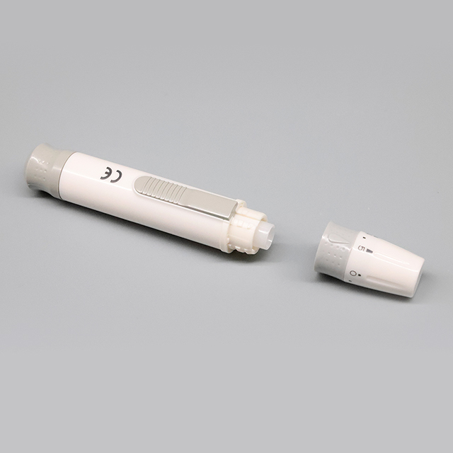 Stylo de prélèvement sanguin pour dispositif autopiqueur éjectable à usage médical