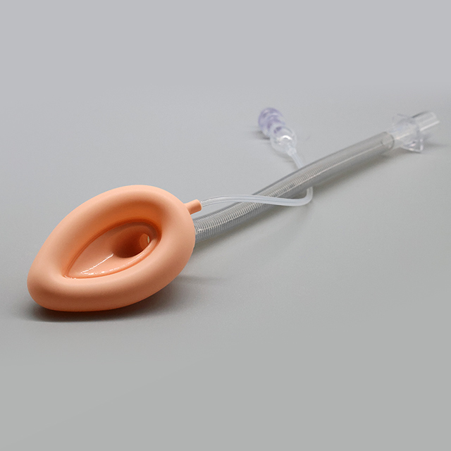Masque laryngé jetable en silicone renforcé pour voies respiratoires