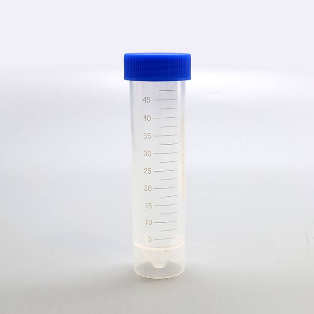 Tube à centrifuger jetable à fond conique de laboratoire PP 10ml 15ml 50ml