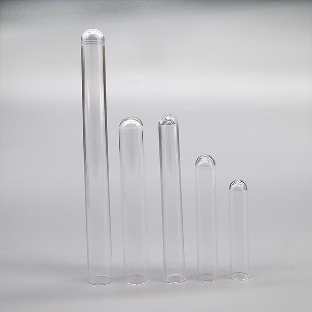 Tube à essai en plastique jetable pour laboratoire