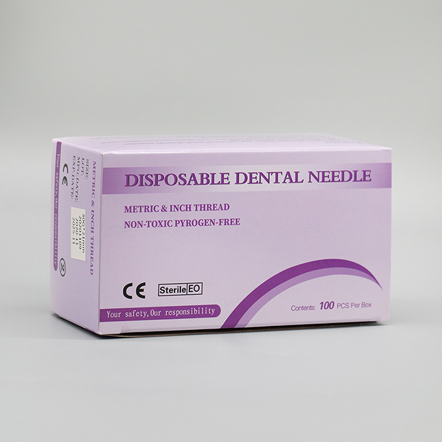 Aiguille d'anesthésie dentaire stérile jetable de 27G 30G 