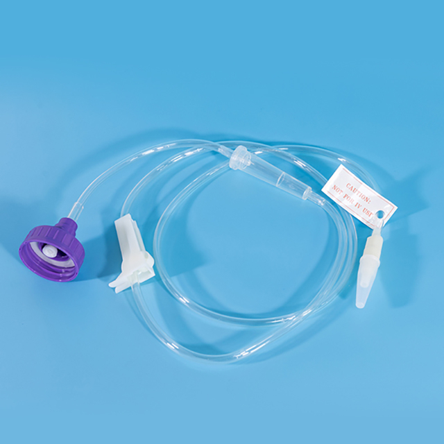 Ensemble d'alimentation en TPU pour capuchon, ensemble d'alimentation jetable pour nutrition entérale