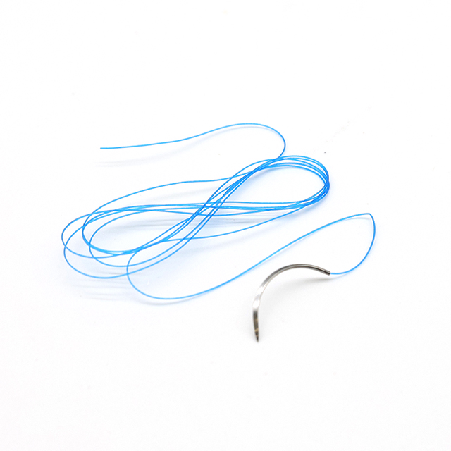 Sutures chirurgicales en polypropylène non résorbables avec aiguille