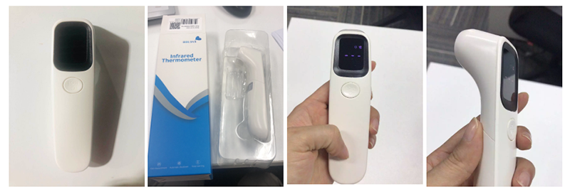 Thermom&egrave;tre de 800 frontales