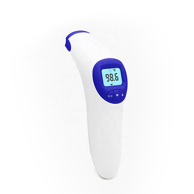 Thermomètre de température frontal infrarouge portatif électronique pour la fièvre