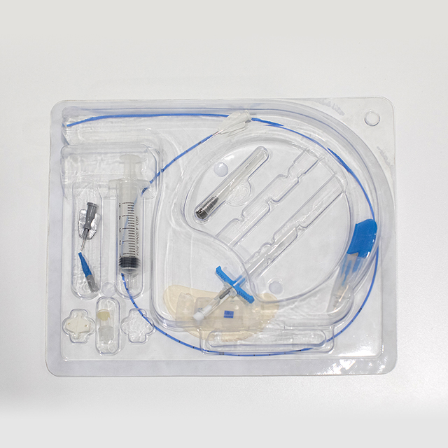 Kit de cathéter Central inséré périphérique de ligne de cathéter PICC en Silicone jetable Kit PICC