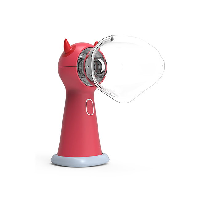 Machine de nébuliseur d'inhalateur ultrasonique rechargeable tenue dans la main d'utilisation à la maison pour des enfants