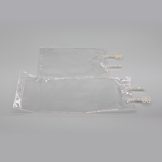 Sac de perfusion médical jetable en PVC pour nutrition IV