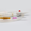 Ensemble de transfusion sanguine à aiguille Luer Lock jetable avec filtre à air