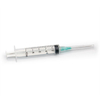 Seringue d'injection Luer Lock jetable médicale 5ml/20ml/60ml avec aiguille