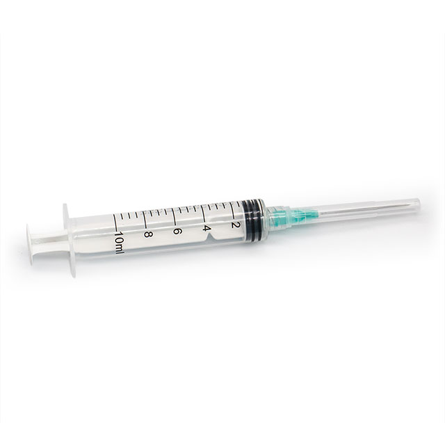 Seringue d'injection Luer Lock jetable médicale 5ml/20ml/60ml avec aiguille