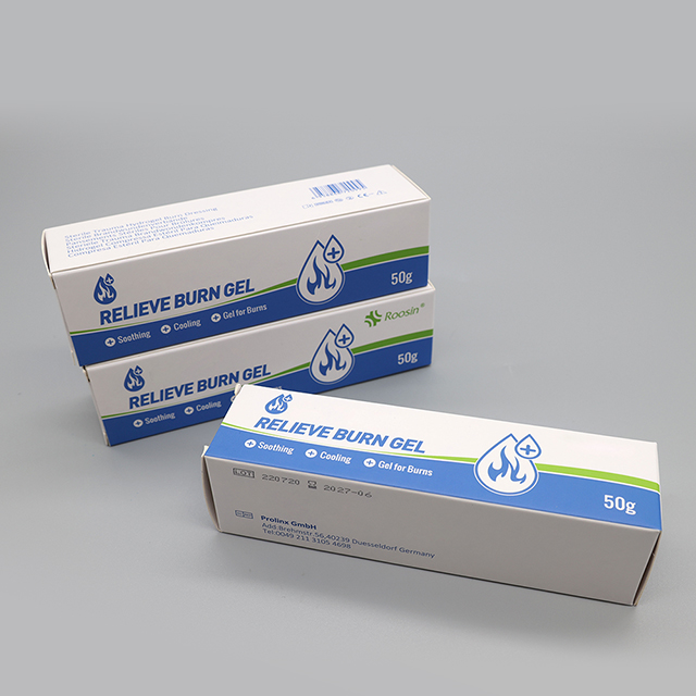 Gel médical de soin de brûlure de 50g pour le soin de blessures de cicatrice de blessure de brûlure soulagent le Gel de brûlure