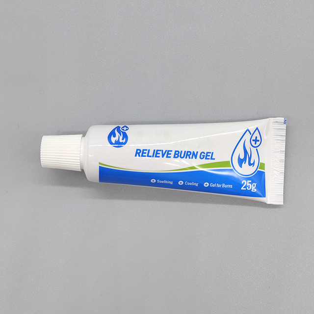 La pharmacie médicale d'hôpital de premiers secours de soin de brûlure soulagent le gel de brûlure de douleur de brûlure