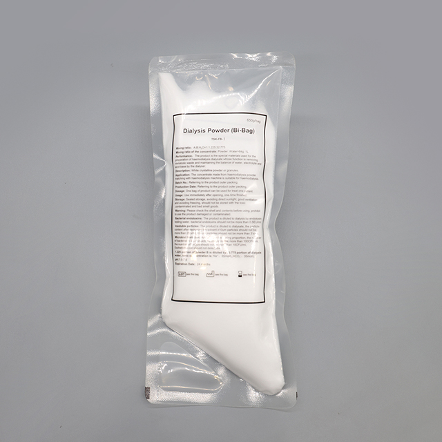 Poudre de dialyse de concentré de bicarbonate de machine de dialyse d'acide sec de dialyse médicale d'hémodialyse