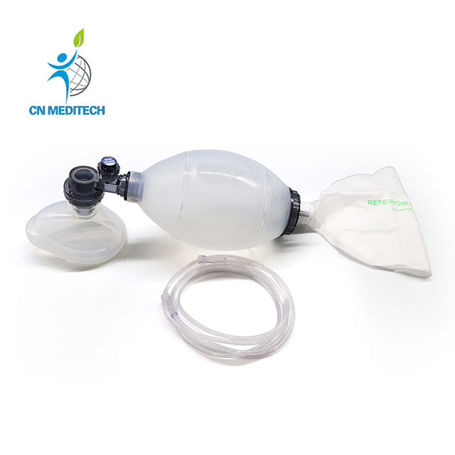 Sac Ambu d'hôpital, Valve de réanimation médicale d'urgence, réanimateur manuel en Silicone solide et liquide