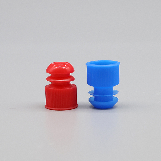 Bouchon de tube à essai en plastique de bouchon de tube de sang médical de laboratoire