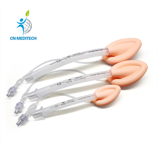 Voies respiratoires de masque laryngé en silicone jetable médical
