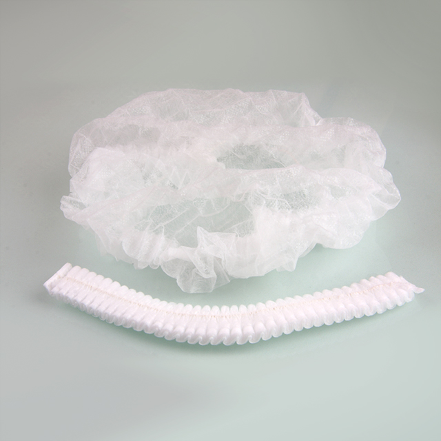 Casquette à clip respirante bouffante non tissée jetable en polypropylène